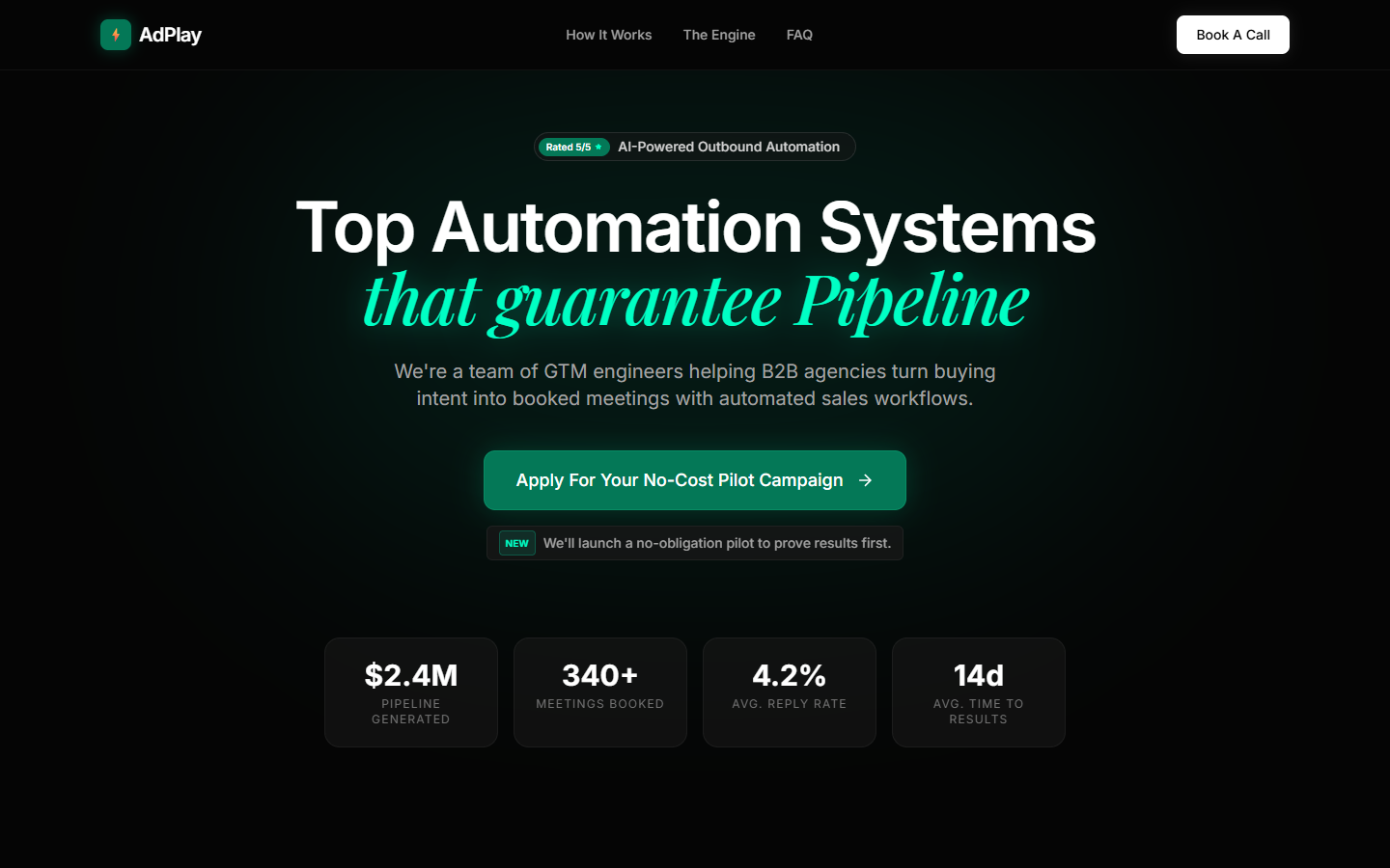 Flow — Automation Landing
